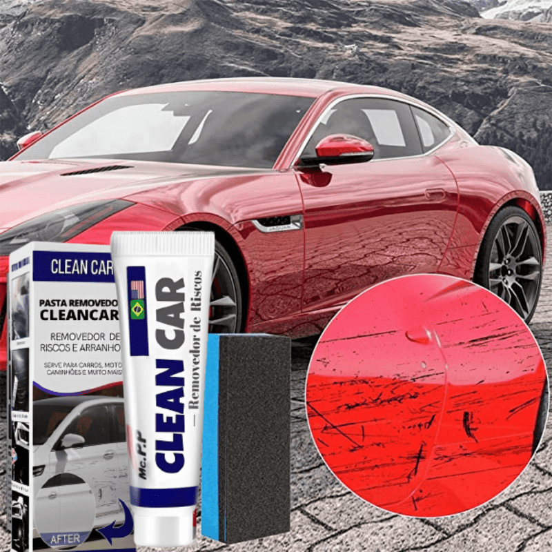 CleanCar® - Pasta Removedora de Riscos e Arranhões (Compre 1 leve 2)