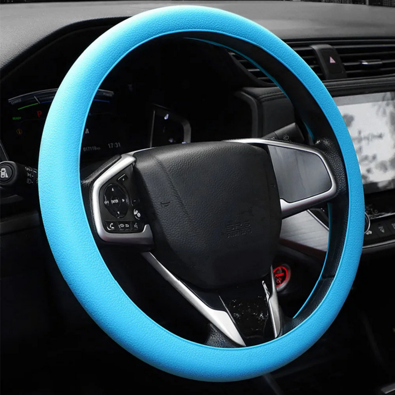 AutoCover® - Capa de Volante Antiderrapante Texturizada Premium