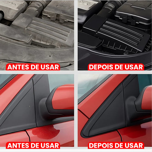 AutoCCleaner® - Revitalizador de Plásticos Automotivo (Compre 1 e Leve 2) + Brinde