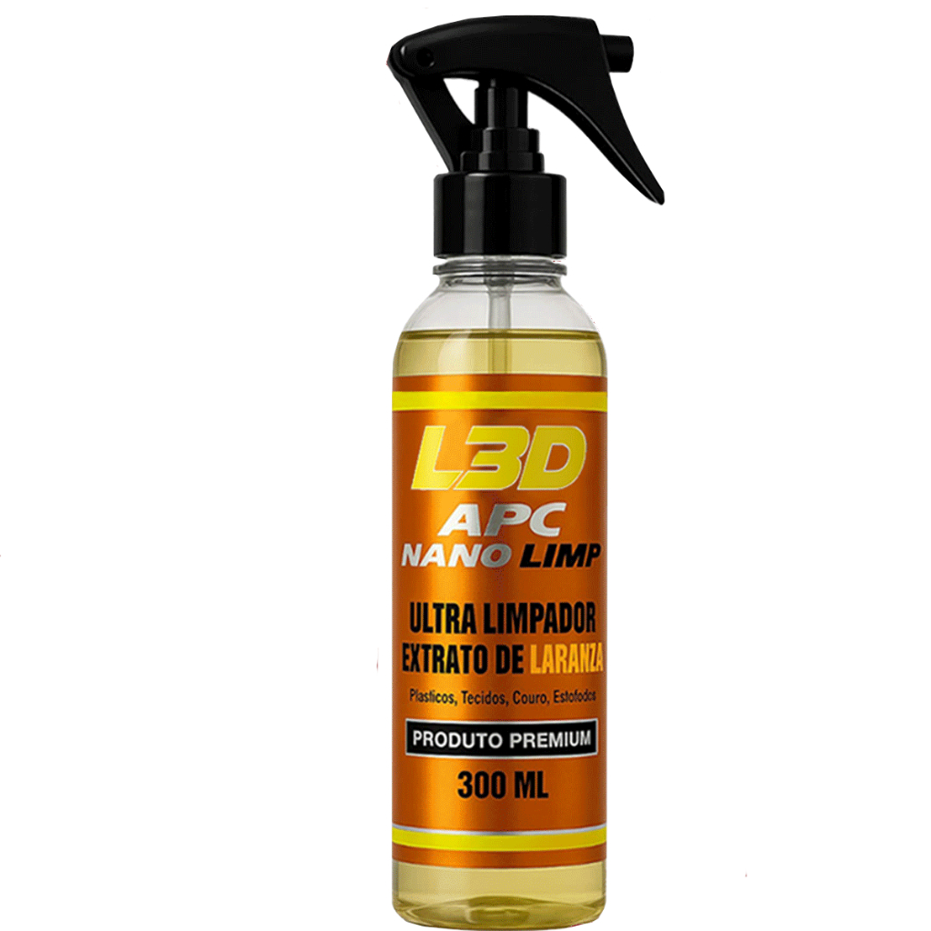 Kit L3D Completo - Removedor + Cera + APC + Pretinho + Shampoo + Flanela + Luva
